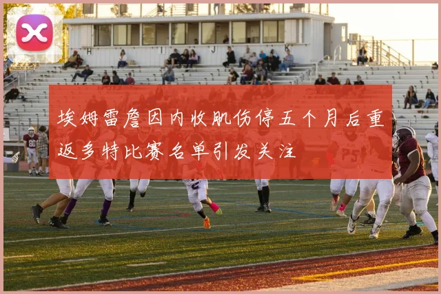埃姆雷詹因内收肌伤停五个月后重返多特比赛名单引发关注
